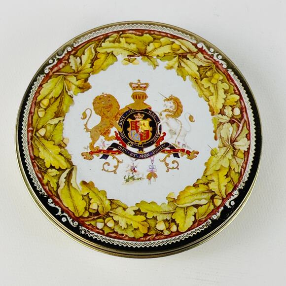 “Commemorative Plates from The Royal Collection” Coasters 3 5/8” Royal Arms - Picture 8 of 8